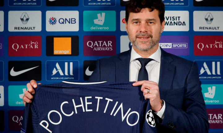 PSG bổ nhiệm HLV Mauricio Pochettino
