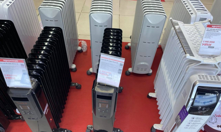 Miền Bắc sắp rét đậm, có thể đón mưa tuyết: Thiết bị sưởi ấm lên cơn 'sốt'