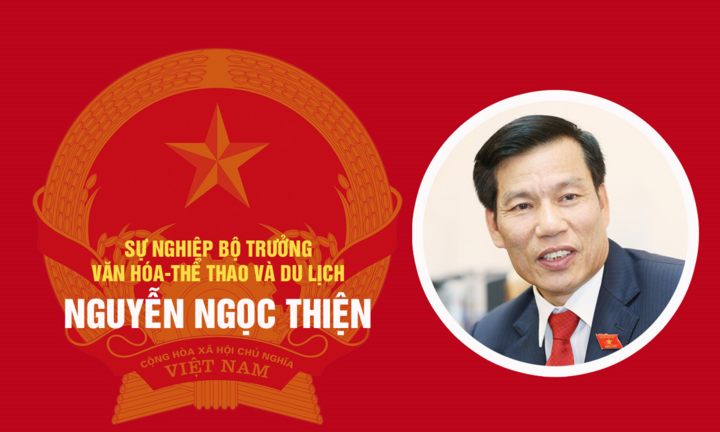 Infographic: Sự nghiệp Bộ trưởng Văn hóa-Thể thao và Du lịch Nguyễn Ngọc Thiện