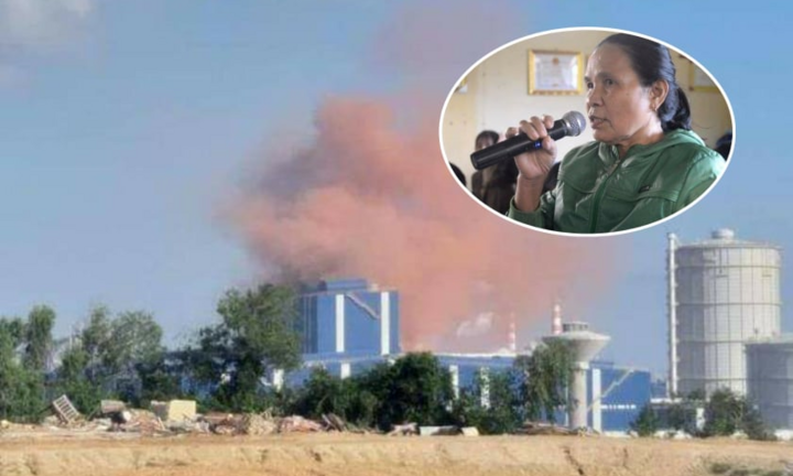 Dân ‘xin’ nhà máy thép Hòa Phát Dung Quất dừng xả mùi khét lẹt để đón Tết