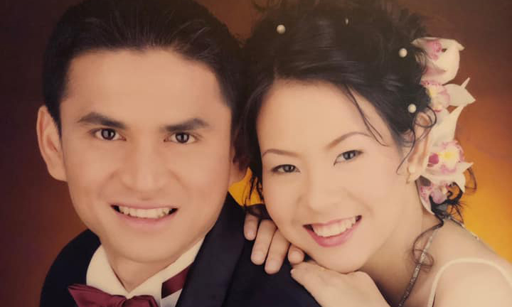 Kiatisak chia sẻ ảnh cưới 19 năm trước, gửi lời ngọt ngào đến vợ ở Thái Lan
