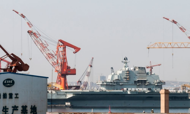 Trung Quốc nâng cấp nhà máy đóng ‘siêu’ tàu sân bay 100.000 tấn