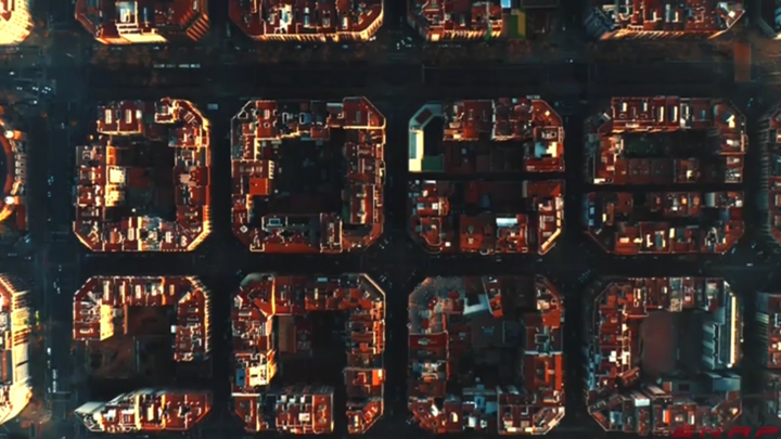 Video: Chiêm ngưỡng vẻ đẹp của Barcelona từ trên cao