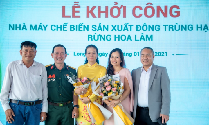 Long An có nhà máy đông trùng hạ thảo rộng 3.000 m2