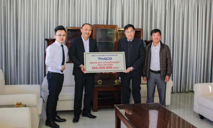 THACO tặng hơn 17 tỷ đồng chăm lo tết cho người nghèo