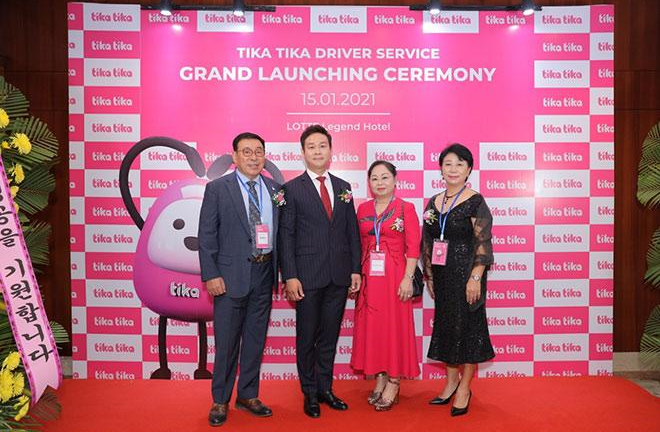 Ứng dụng lái xe hộ Tika Tika ra mắt thị trường Việt Nam