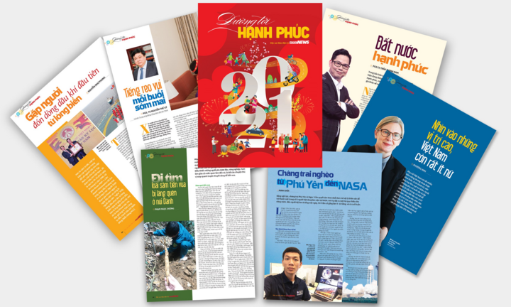 Mời bạn đọc mua ấn phẩm Tết 'Đường tới hạnh phúc' của Báo VTC News