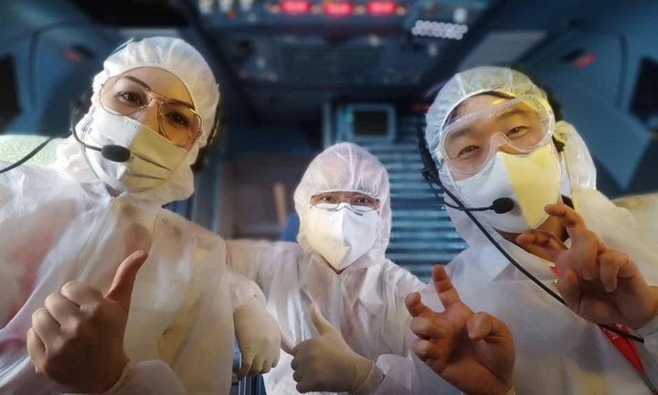 Vietjet bay qua giông bão