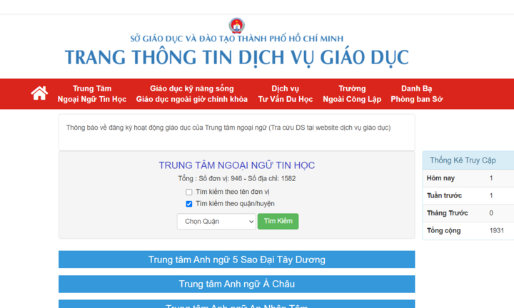 Nhiều trung tâm ngoại ngữ chưa được cấp phép hoạt động: Sở GD&ĐT TP.HCM nói gì?