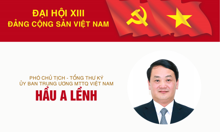 Infographic: Sự nghiệp Phó Chủ tịch Ủy ban Trung ương MTTQ Việt Nam Hầu A Lềnh