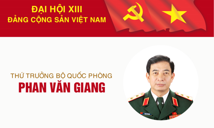 Infographic: Sự nghiệp Thứ trưởng Bộ Quốc Phòng Phan Văn Giang