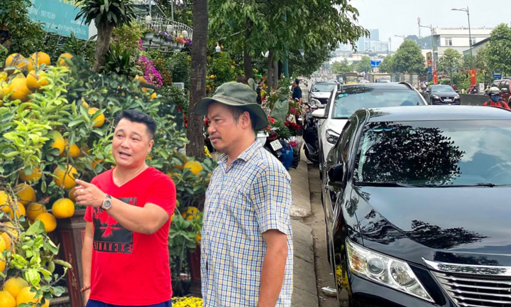 Người Sài Gòn lái xế xịn rủ nhau đi tậu bưởi Diễn trưng Tết