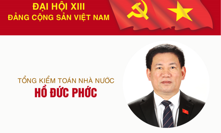 Infographic: Sự nghiệp Tổng Kiểm toán Nhà nước Hồ Đức Phớc