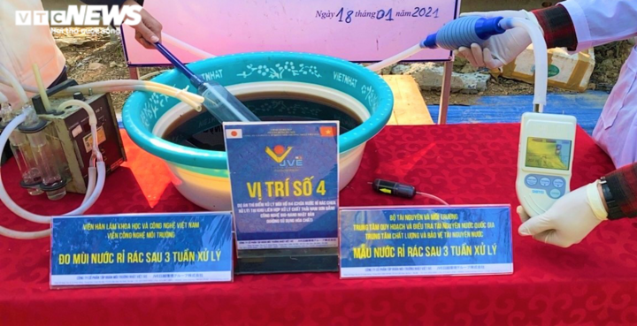 Bãi rác Nam Sơn sạch mùi 100% sau khi xử lý bằng công nghệ nano Nhật Bản