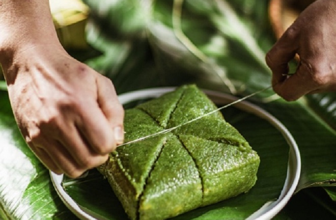 Bánh chưng Nếp Hoa gói trọn tinh hoa - nâng tầm quà Tết Việt