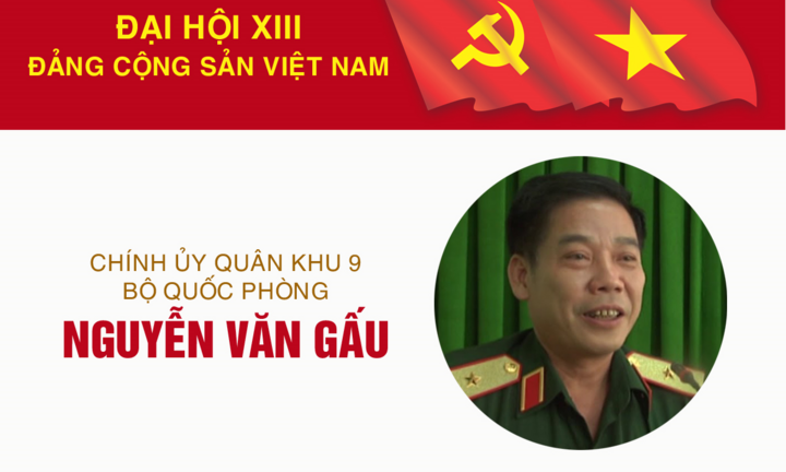 Infographic: Sự nghiệp Chính ủy Quân khu 9 Nguyễn Văn Gấu