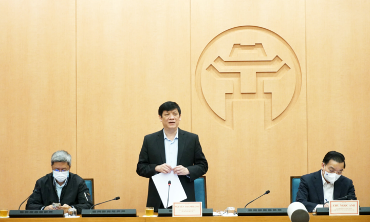 Bộ trưởng Y tế: Có thể tính đến giãn cách xã hội một số khu vực ở Hà Nội