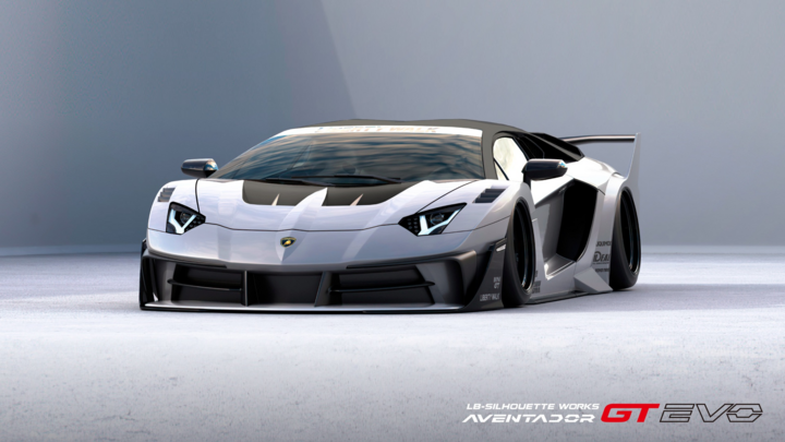 Lamborghini Aventador hầm hố với gói độ của Liberty Walk 