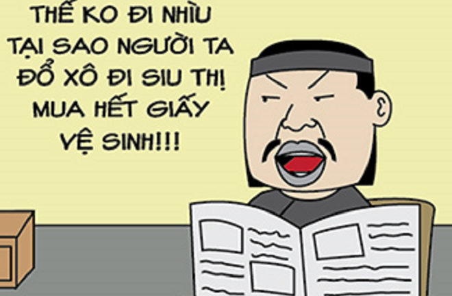 Lý do hiếm giấy vệ sinh khi có COVID