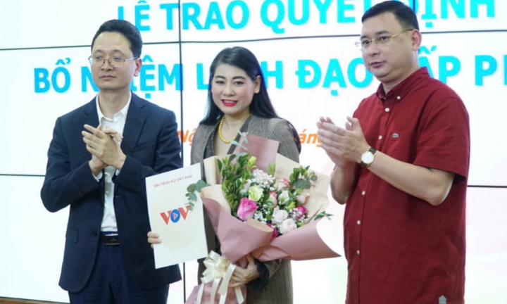 Bổ nhiệm Giám đốc Kênh VTC9 và nhân sự cấp phòng Kênh Truyền hình VOV