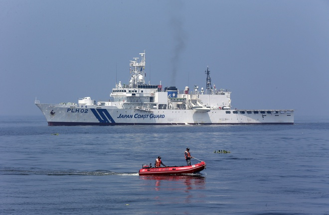 Nhật Bản điều tàu tuần duyên đối phó tàu Trung Quốc