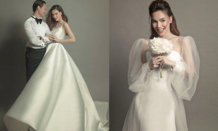 Hồ Ngọc Hà mặc váy cưới, Mr Đàm 'đặt gạch' chờ tiệc mừng