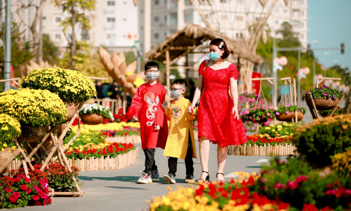 Đường hoa Home Hanoi Xuân: Điểm đến an toàn Tết Tân Sửu