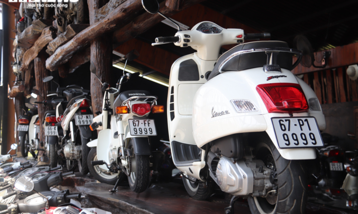 ‘Choáng’ trước bộ sưu tập 500 xe biển số đẹp ở An Giang