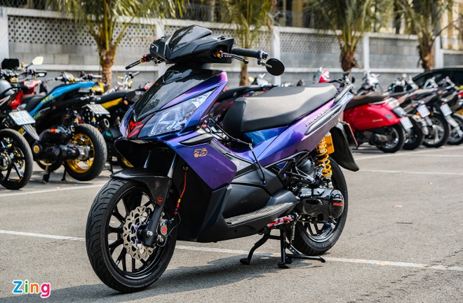 Honda Air Blade với màu sơn độc đáo tại TP.HCM