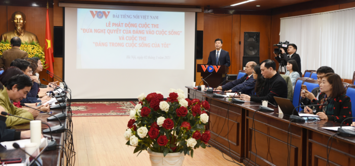 VOV phát động hai cuộc thi tuyên truyền Nghị quyết Đại hội XIII của Đảng