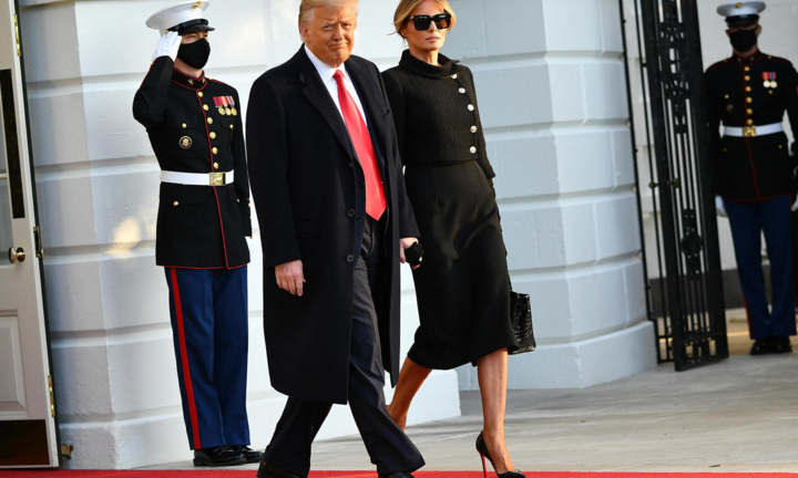 Vợ chồng Trump tiêm vaccine COVID-19 trước khi rời Nhà Trắng