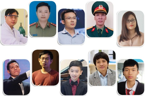 Điều đặc biệt về 10 gương mặt trẻ Việt Nam tiêu biểu 2020
