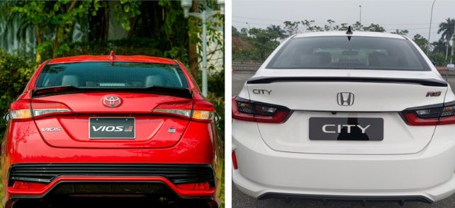 600 triệu, chọn Honda City RS hay Toyota Vios GR-S?