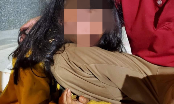 Nữ sinh lớp 6 bị người đàn ông đánh liên tiếp vào mặt, ngất xỉu trong lô cao su