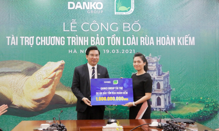 Danko Group đồng hành cùng dự án bảo tồn rùa Hoàn Kiếm
