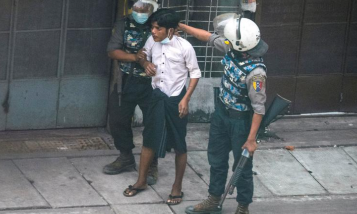 Myanmar: Thêm 1 người chết, ‘biểu tình không người’ ứng phó quân đội