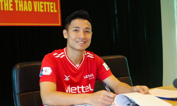 Bùi Tiến Dũng ký hợp đồng dài hạn với Viettel