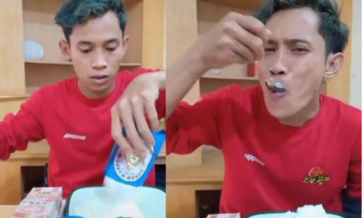 Tiktoker ăn 4 gói muối một lúc để nhận 46 triệu đồng tiền thưởng