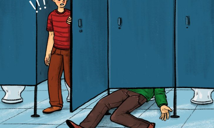 Vì sao cửa nhà vệ sinh công cộng không chạm sàn?