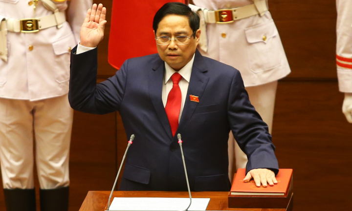 Tân Thủ tướng Phạm Minh Chính tuyên thệ nhậm chức