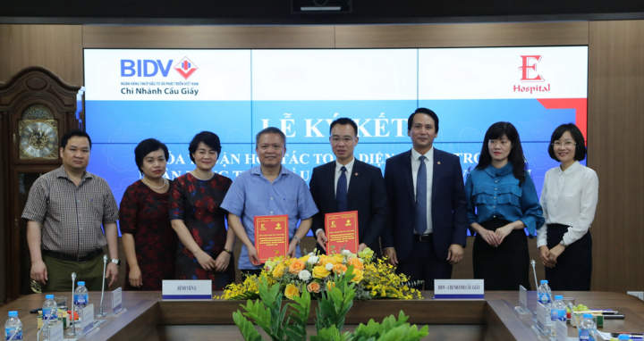 BIDV Cầu Giấy hợp tác với Bệnh viện E Trung ương