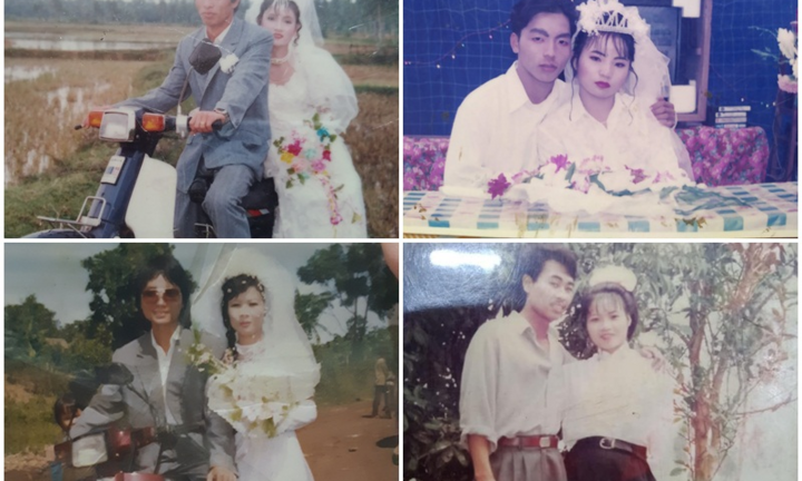 'Sốt xình xịch' trào lưu khoe ảnh cưới bố mẹ từ thế kỷ trước