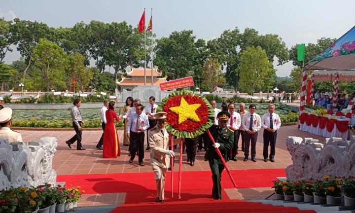 Đồng Nai: Khánh thành Đền thờ liệt sĩ huyện Xuân Lộc