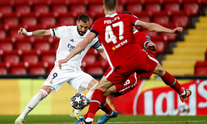 Kết quả Champions League: Cầm hòa Liverpool, Real Madrid vào bán kết