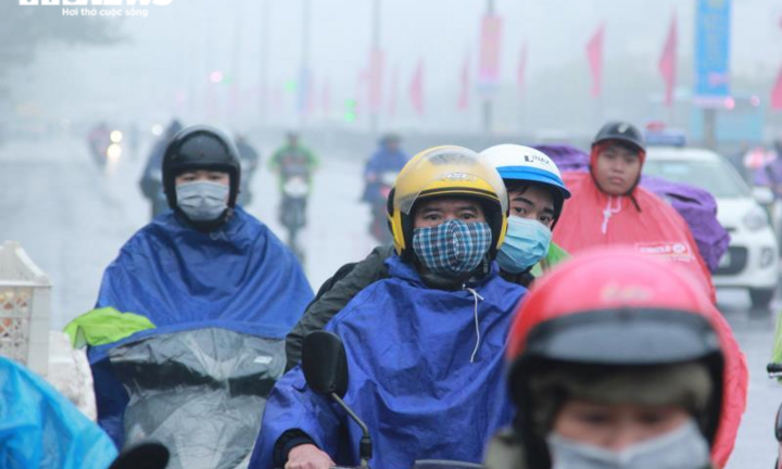 Không khí lạnh tràn về, Bắc Bộ mưa rét nhiều nơi