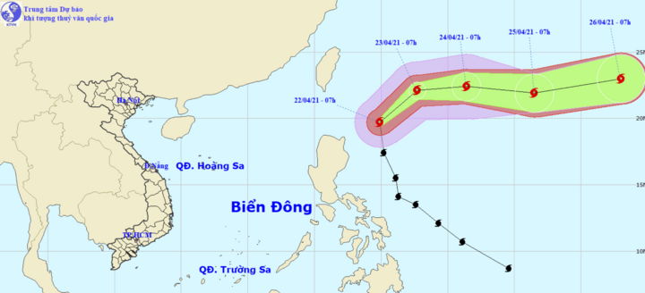 Bão Surigae ít khả năng vào Biển Đông, Bắc Bộ nắng gắt nhiều ngày