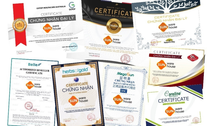 Sun Warehouse: Đối tác chiến lược của các thương hiệu danh tiếng trên thế giới