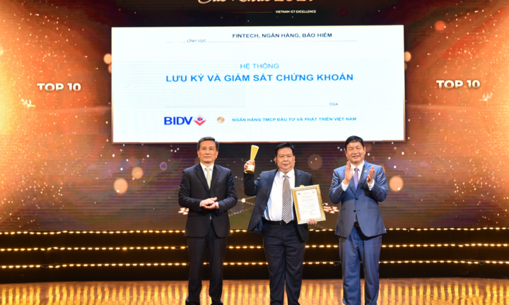 Sao Khuê 2021 vinh danh 6 sản phẩm của BIDV