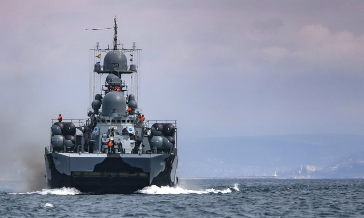 Nga tổ chức tập trận hải quân khi tàu chiến Mỹ đến biển Đen