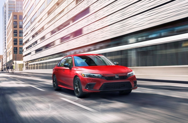 Honda Civic 2022 lộ diện